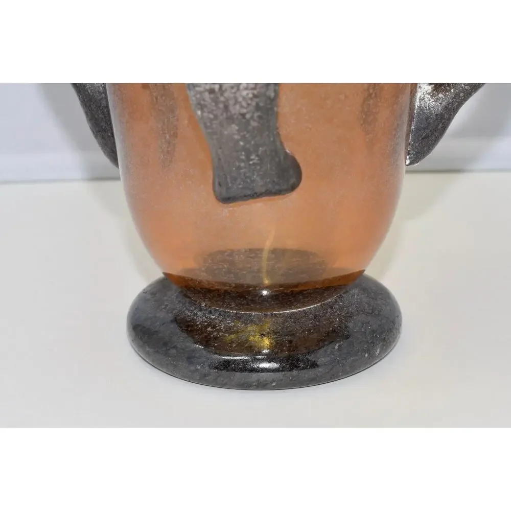 Roman Amphora Tuscan Venetian Murano Art Glass 